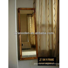 Valued mirror frame wood mirror frame full length dressing mirror